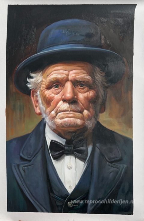 Schilderij in opdracht – foto van het voltooide schilderij