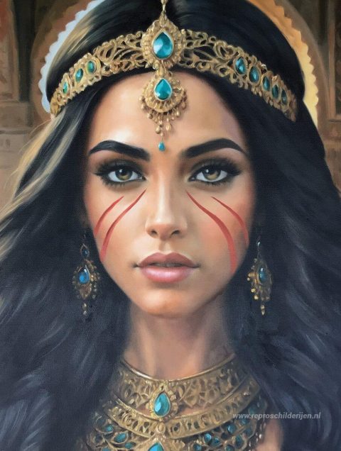 Schilderij in opdracht – foto van het voltooide schilderij