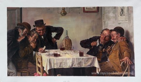 Schilderij in opdracht – foto van het voltooide schilderij