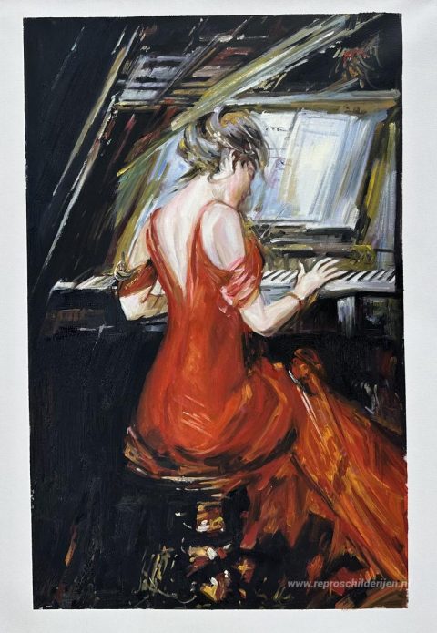 Schilderij in opdracht – foto van het voltooide schilderij