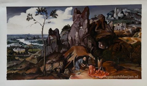 Schilderij in opdracht – foto van het voltooide schilderij
