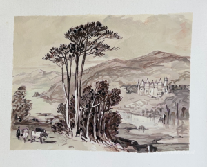 Het kasteel aan de Donau