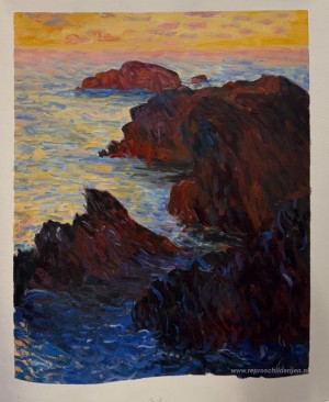 Rotsachtig punt bij Port-Goulphar