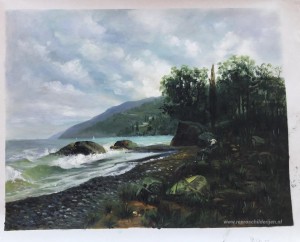 Landschap op de Krim