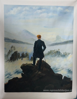 De zwerver boven de zee van mist