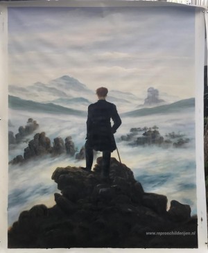 De zwerver boven de zee van mist