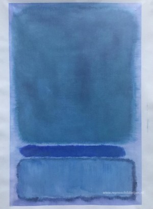 Zonder titel (groen op blauw)