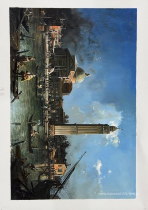 Nachtelijke viering buiten de kerk van San Pietro di Castello