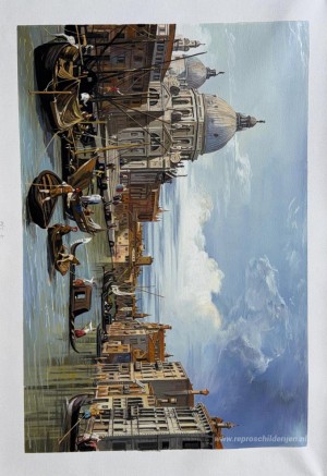 Het Canal Grande en de Kerk van de Salute
