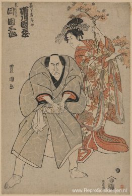 De acteurs Ichikawa Danzo en Ichikawa Danzaburō De acteurs Ichikawa Danzo en Ichikawa Danzaburō