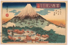 Avondsneeuw op Fuji uit een reeks van acht beroemde uitzichten, Avondsneeuw op Fuji uit een reeks van acht beroemde uitzichten,