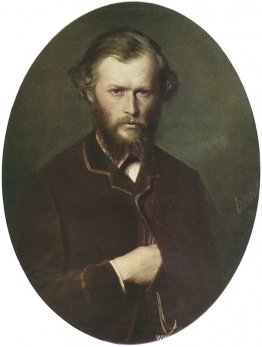 Portret van Nikolai Lanin Portret van Nikolai Lanin