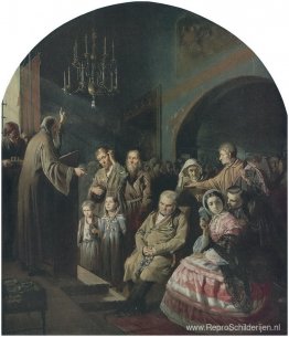 Preek in een dorp Preek in een dorp