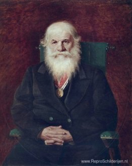 Portret van de historicus Michail Pogodin Portret van de historicus Michail Pogodin