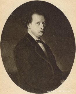 Portret van Nikolai Rubinstein Portret van Nikolai Rubinstein