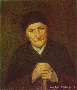 Portret van een oude vrouw Portret van een oude vrouw