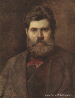 Portret van de beeldhouwer Vladimir Brovsky Portret van de beeldhouwer Vladimir Brovsky