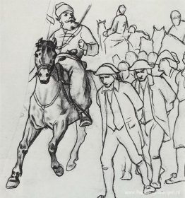 Pugachev escorteert konvooien gevangenen Pugachev escorteert konvooien gevangenen
