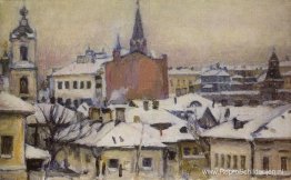 Uitzicht op het Kremlin Uitzicht op het Kremlin
