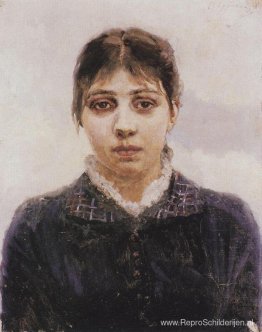Portret van E.A. Surikova Portret van E.A. Surikova