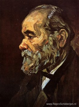 Portret van een oude man met baard Portret van een oude man met baard