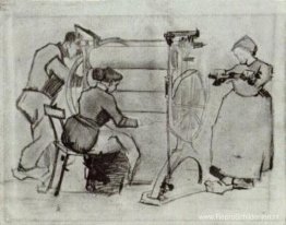 Mangel met twee vrouwen en een man Mangel met twee vrouwen en een man