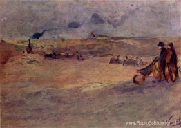 Duinen met figuren Duinen met figuren