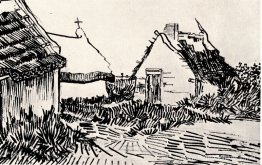 Drie huisjes in Saintes-Maries Drie huisjes in Saintes-Maries
