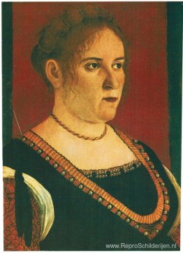 Portret van een dame Portret van een dame