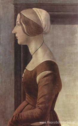 Portret van een jonge vrouw Portret van een jonge vrouw