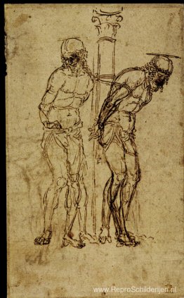 Twee studies voor Christus aan de Column Twee studies voor Christus aan de Column