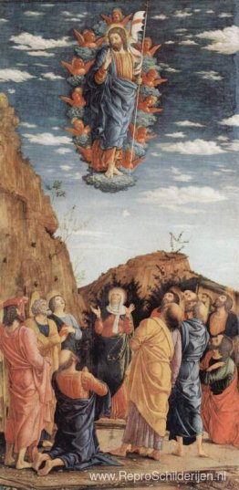 De Hemelvaart, linkerpaneel van het altaarstuk De Hemelvaart, linkerpaneel van het altaarstuk