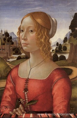 Portret van een dame Portret van een dame