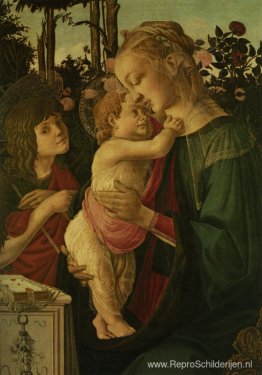 De Madonna en het Kind met het Kind Sint-Jan de Doper De Madonna en het Kind met het Kind Sint-Jan de Doper