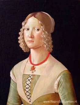Portret van Giovane Donna Portret van Giovane Donna
