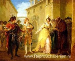 Een scène uit Twelfth Night Een scène uit Twelfth Night