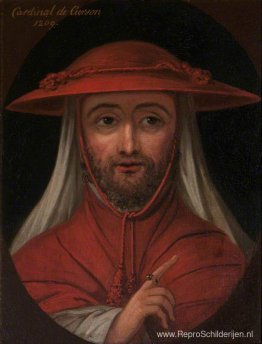 Kardinaal Robert de Curzon (d.1218) Kardinaal Robert de Curzon (d.1218)