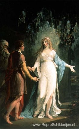 Calypso ontvangt Telemachus en Mentor in de Grot Calypso ontvangt Telemachus en Mentor in de Grot