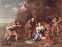 Prospero en Miranda uit "The Tempest" van William Shakespeare Prospero en Miranda uit "The Tempest" van William Shakespeare