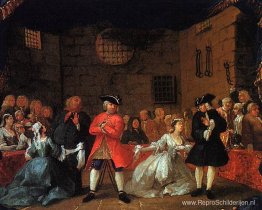 Een scène uit de bedelaarsopera Een scène uit de bedelaarsopera