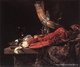 Stilleven met drinkhoorn Stilleven met drinkhoorn