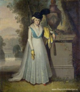Portret van een dame Portret van een dame