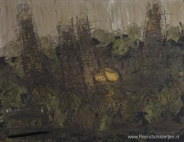 India, Tempels nr. 2 (Sri Ranganathaswamy-tempel, Tiruchirapalli India, Tempels nr. 2 (Sri Ranganathaswamy-tempel, Tiruchirapalli