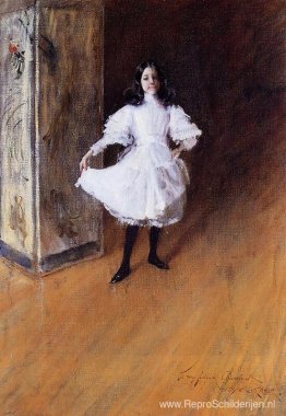 Portret van de dochter van de kunstenaar (Dorothy) Portret van de dochter van de kunstenaar (Dorothy)