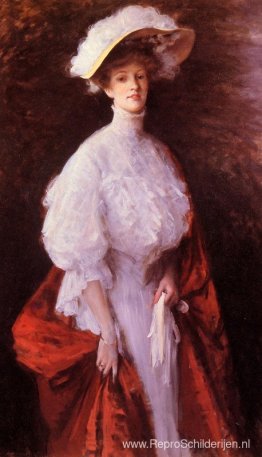 Portret van juffrouw Frances Portret van juffrouw Frances