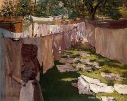Wash Day - Een achtertuinherinnering aan Brooklyn Wash Day - Een achtertuinherinnering aan Brooklyn
