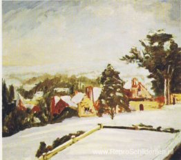 Winters aanblik van Chartwell Winters aanblik van Chartwell