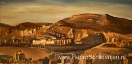 Landschap van Athene Landschap van Athene