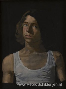 Studie van het portret van Dominicus Studie van het portret van Dominicus