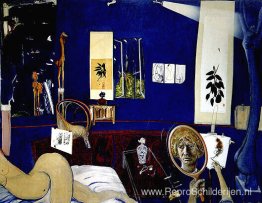 Zelfportret in studio Zelfportret in studio